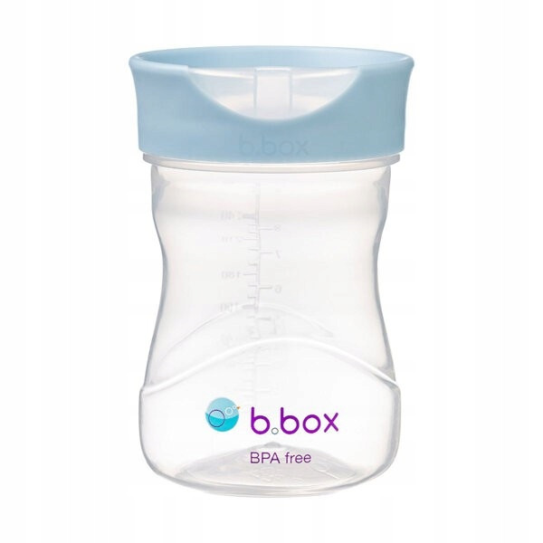 B.box Kubek Treningowy Nauka Picia 240ml Błękitny 12m+
