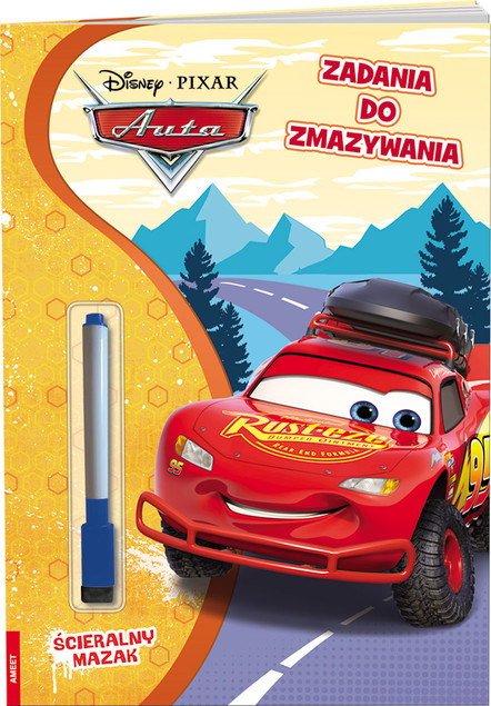 Disney/Pixar Auta. Zadania do zmazywania Praca zbiorowa