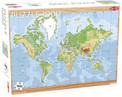 Tactic Puzzle Mapa Świata 1000 elementów, Fińska Jakość
