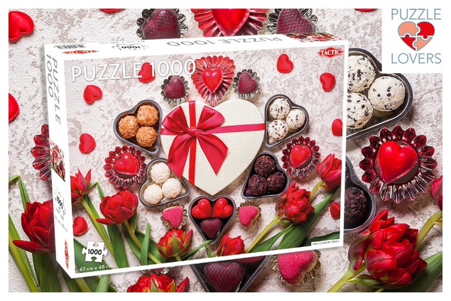 Puzzle Tactic 1000 el. Sweets for My Sweet | Słodkości Fińskie