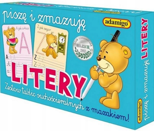 Piszę i Zmazuję Litery – Adamigo