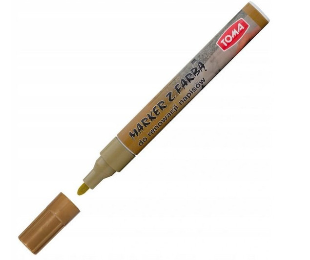 Marker do renowacji złoty Toma 1 szt.