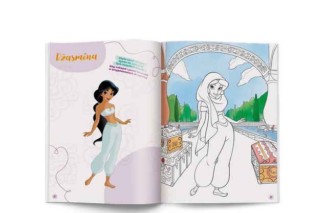 Książka Disney Księżniczka. Suknie księżniczek - Podróże ROB-9101