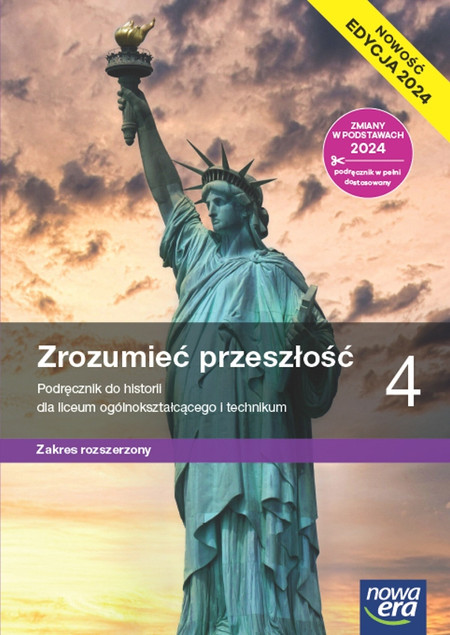 Zrozumieć przeszłość 4 Liceum Technikum Podręcznik Zakres Rozszerzony Nowa Era Nowość 2025
