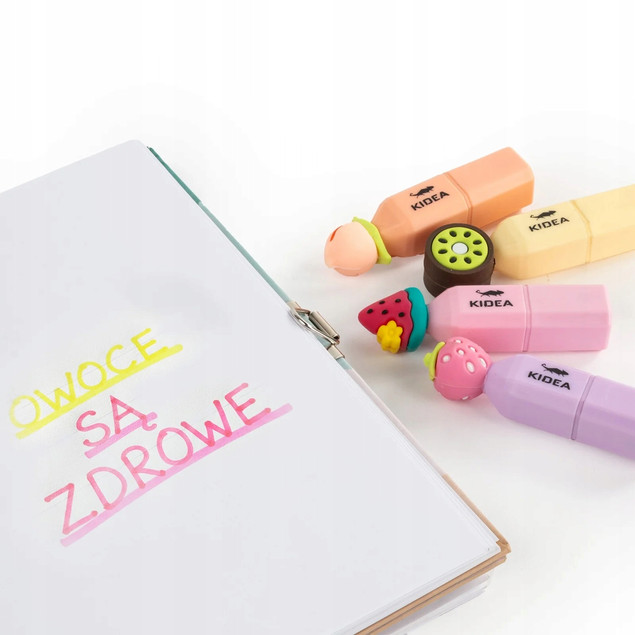 Highlighters Fruit Kidea Set 4 – Derform