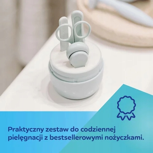 CANPOL Zestaw Pielęgnacyjny Do PAZNOKCI DLA NIEMOWLĄT i Dzieci 0M+ 9/814