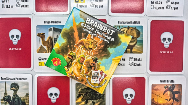 Gra Karciana BRAINROT Mega Zadymka 8+ Alexandra 3249