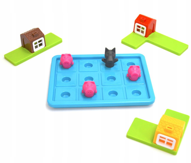 TRZY MAŁE ŚWINKI Gra Logiczna Polska Edycja 3+ Smart Games