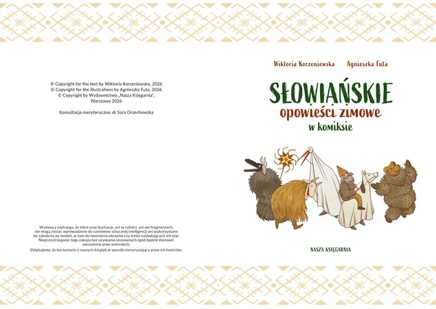 Słowiańskie opowieści zimowe w komiksie - ilustracja