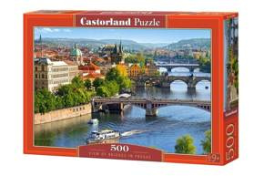 Puzzle 500 View of Bridges in Prague CASTOR