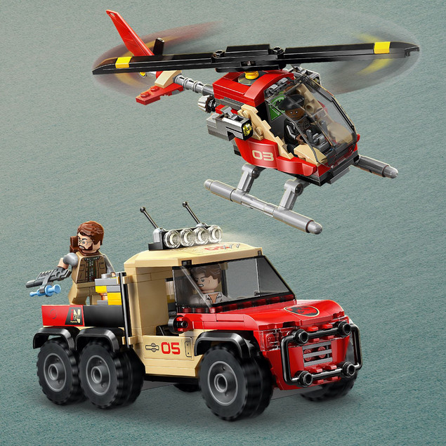 LEGO Jurassic World 76976 Spinozaur i Quetzalcoatl: Epicka Lotnicza Misja