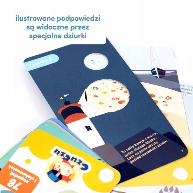 Zagadki Z Dziurką Dla Dzieci Obrazkowa Książeczka +5 CzuCzu
