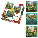 Puzzle 3w1 Niezwykły świat dinozaurów Trefl 34837