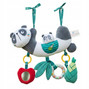 BOCIOLAND Zawieszka Do Wózka Fotelika Łóżeczka MIŚ PANDA Sensoryczna 0M+