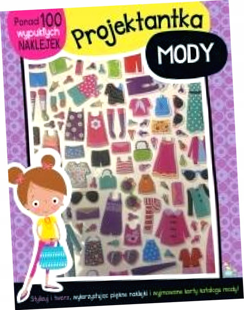 Projektantka mody - 100 wypukłych naklejek Praca zbiorowa
