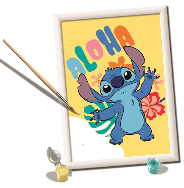 Malowanie po numerach CreArt Disney Stitch