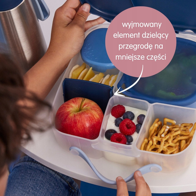 B.box Pink 2L Lunchbox for Kids