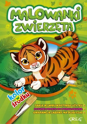 Kolorowanki Malowanki - zwierzęta Greg