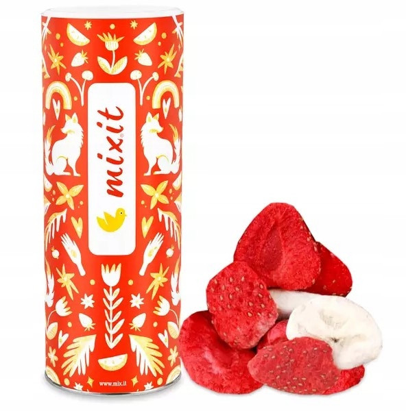 Owoce Liofilizowane Mix.it Banan Truskawka 160g