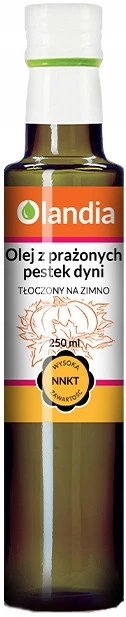 Olej z pestek dyni nierafinowany Olandia 250 ml