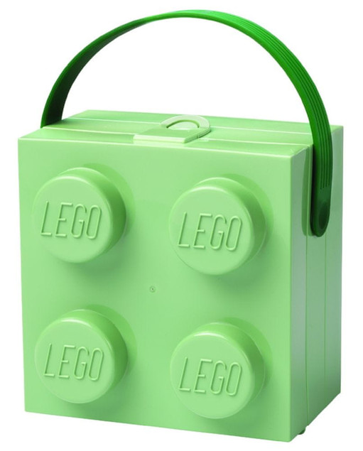 LEGO Classic Pudełko na Śniadanie Zielone z Rączką 40240005