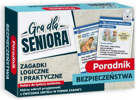 Gra Planszowa dla Seniora KANGUR: Poradnik Bezpieczeństwa