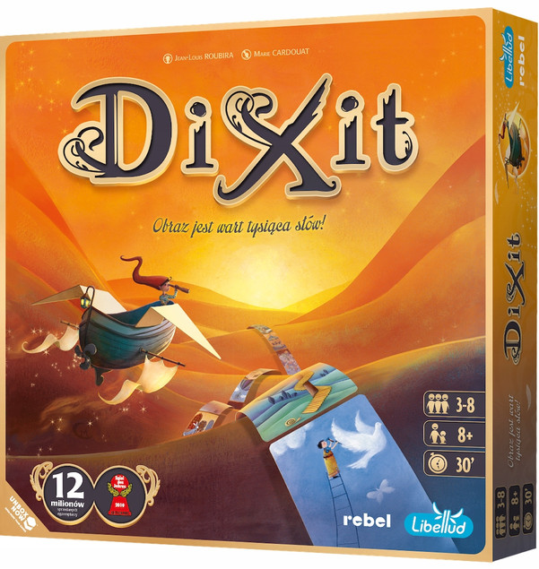 Dixit Gra Planszowa Rodzinna 84 karty Rebel