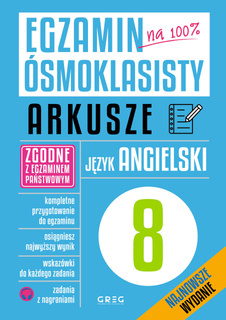 Egzamin Ósmoklasisty Arkusze Język Angielski 2024 Najnowsze Wydanie Greg