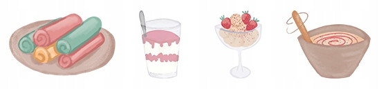 OtoLandia Tęczowy ogród Owoce i warzywa liofilizowane Mango, dynia, banan 40 g