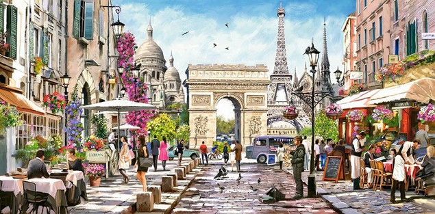 Puzzle 4000 Splendor Rzymu CASTOR