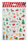 Interdruk Naklejki puffy Christmas 50 szt BN