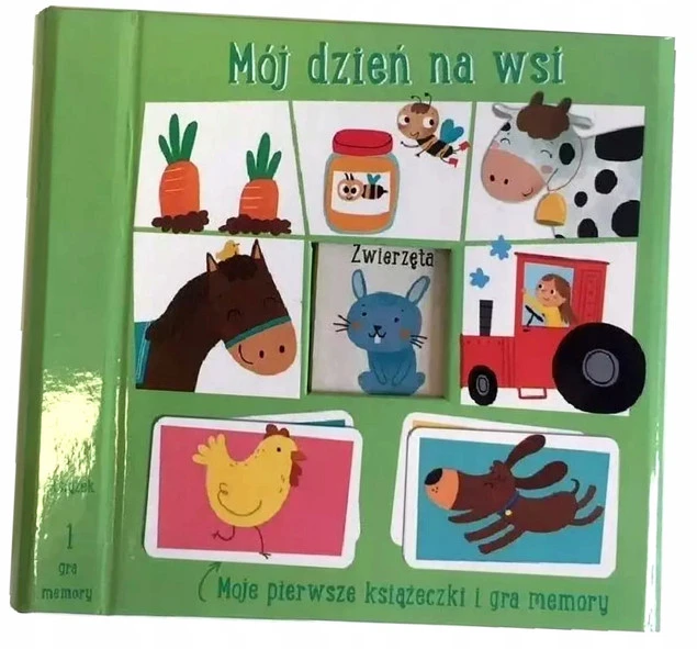 Moje Pierwsze Książeczki i Memory - Dzień na wsi