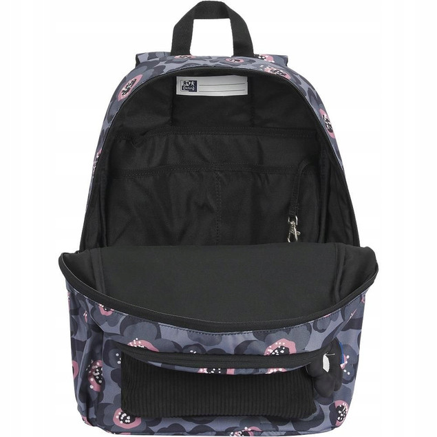 Plecak szkolny Oxford Bloom szary