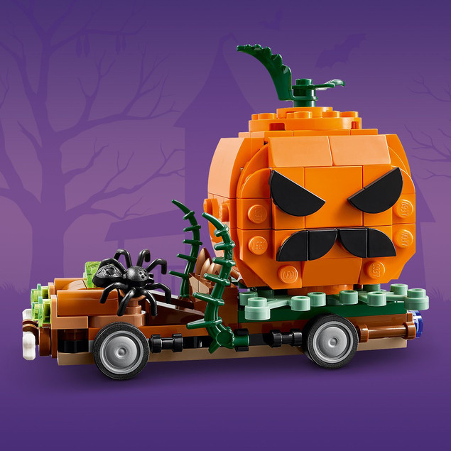 LEGO Ikoniczny 40822 Pickup z dyniami na Halloween