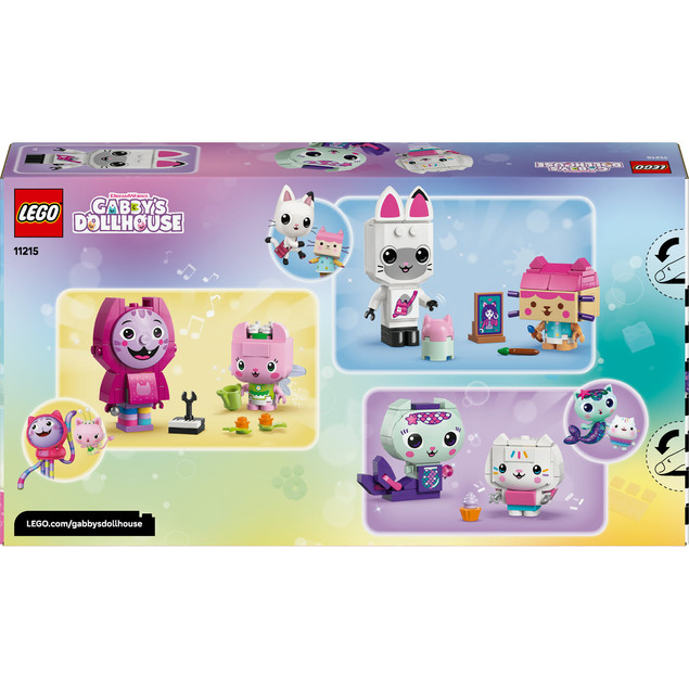 LEGO 11215 Gabby's Dollhouse – Koci Przyjaciele Gabi, 324 elementy