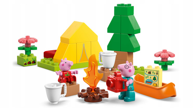 LEGO Duplo 10452 Świnka Peppa i Kemping – Przygoda w Lesie
