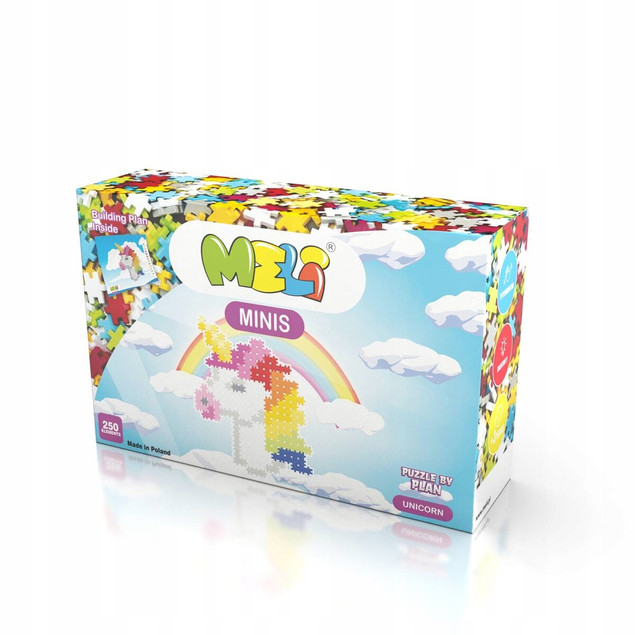 Klocki Meli Minis Unicorn 250 el. – Kreatywny Zestaw dla Dzieci
