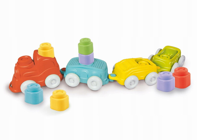 Clemmy pociąg sensoryczny 6m+ Clementoni