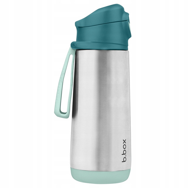 B.Box Bidon Termiczny 500 ml z Ustnikiem Sportowym Emerald Forest