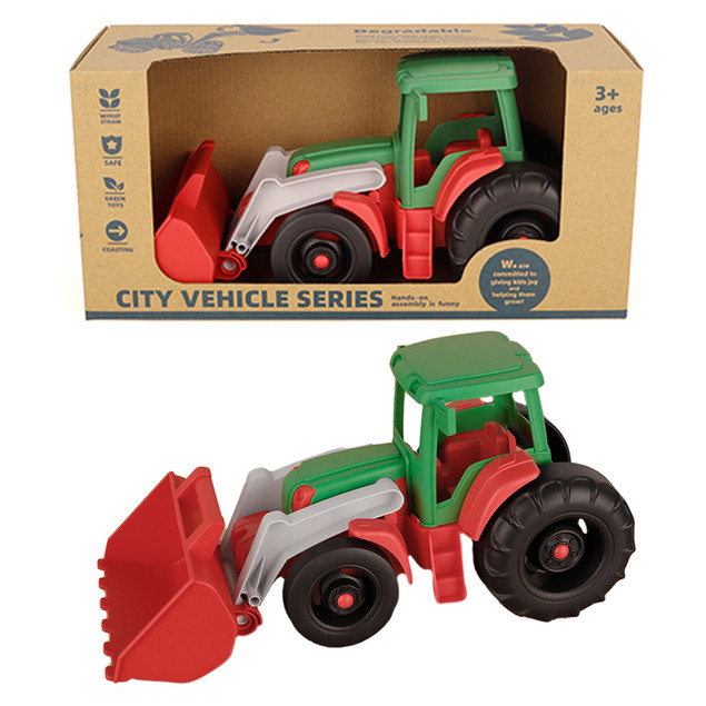 Traktor z Łyżką Askato 120768 Bioplastik Eko 25cm