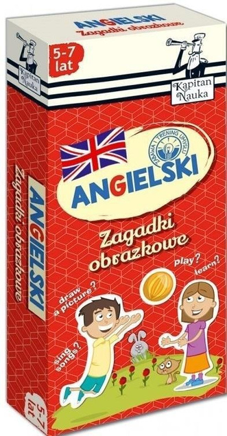 Kapitan Nauka Zagadki... Angielski 5-7 lat wyd.2