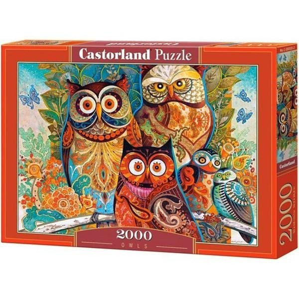 Puzzle 2000 Owls Castorland 