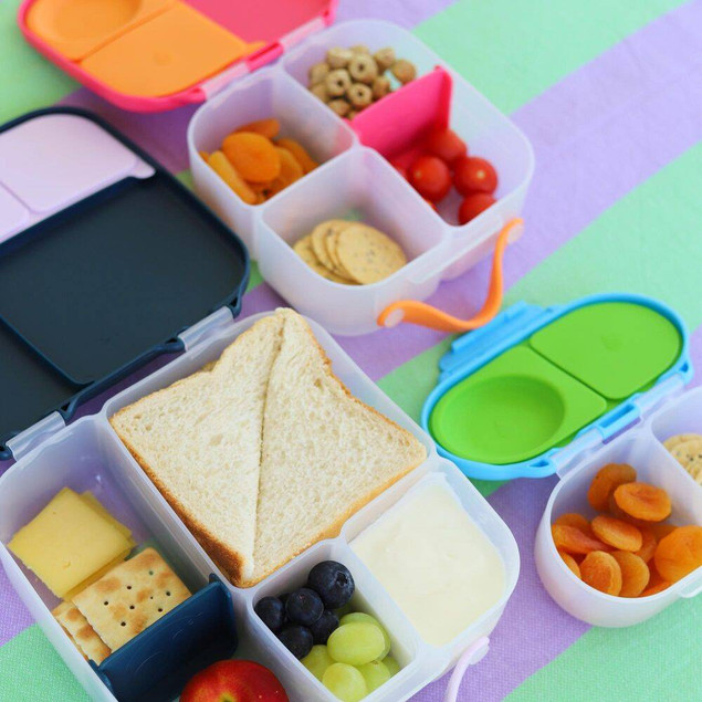 b.box Mini lunchbox, Blue Slate