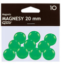 Grand Magnesy 20 mm, zielone, 10 sztuk, 130-1692