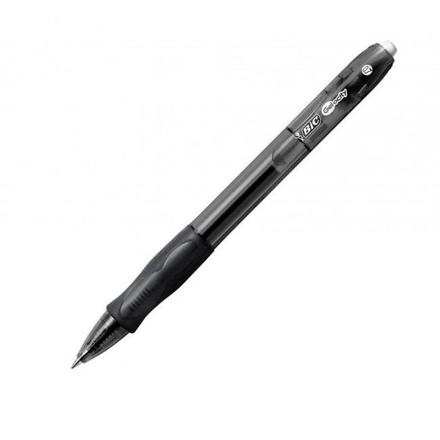 Pióro żelowe Velocity Gel czarny (12szt) BIC