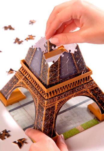 Puzzle 3D Ravensburger Wieża Eiffela 216 elementów