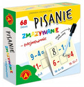 Gra edukacyjna matematyka Pisanie Zmazywanie – Odejmowanie 6+ Alexander