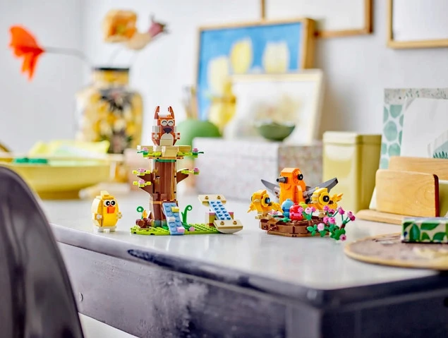 LEGO Ikony 40709 Wiosenne zwierzątka na placu zabaw_5