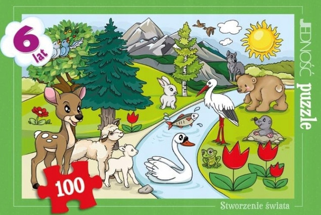 Puzzle 100 - Stworzenie świata Jedność