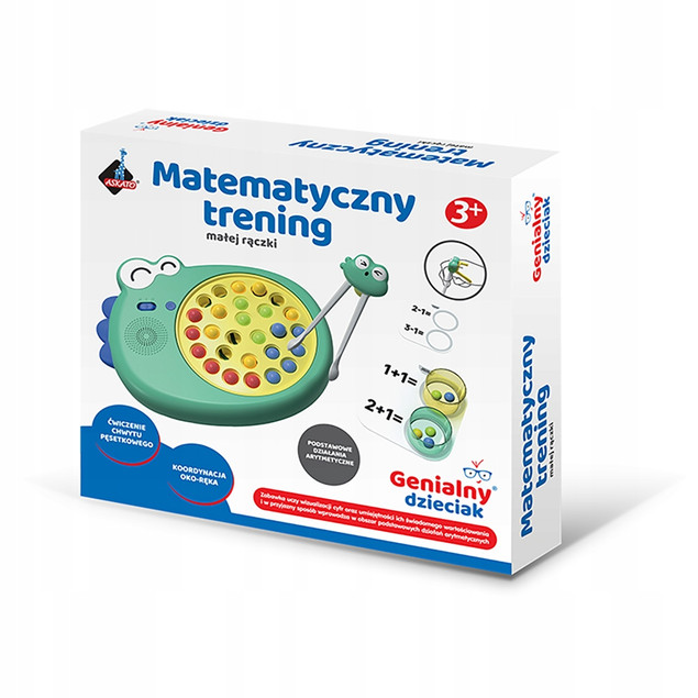 Askato Gra Zręcznościowa Matematyczny Trening Małej Rączki Dinozaur